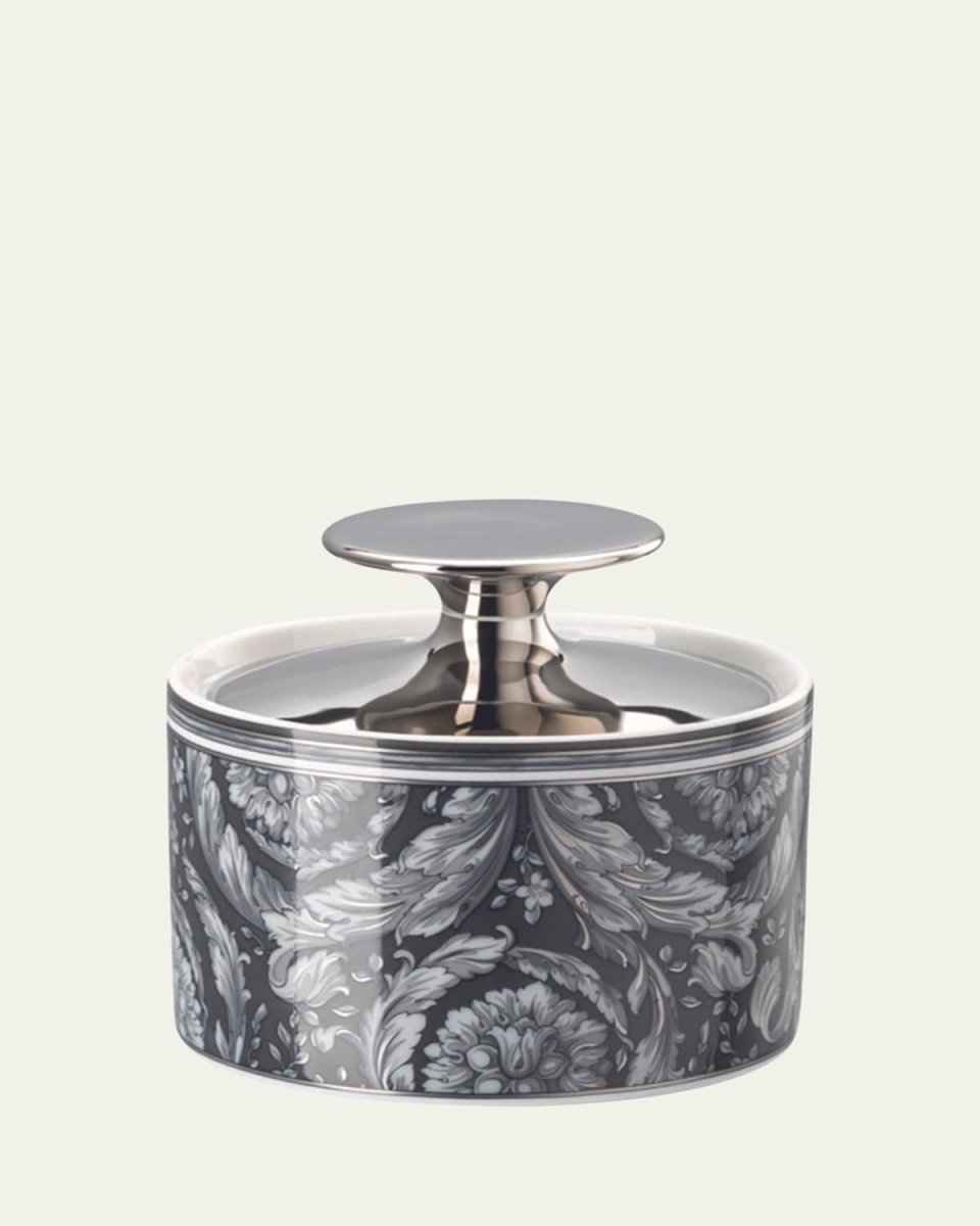 Barocco Haze Covered Sugar Bowl, 6 oz.